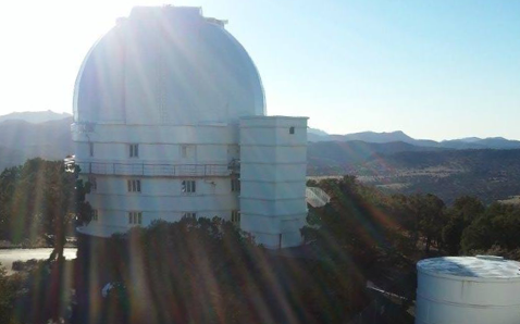 The 82-inch Otto
												Struve Telescope at McDonald Observatory