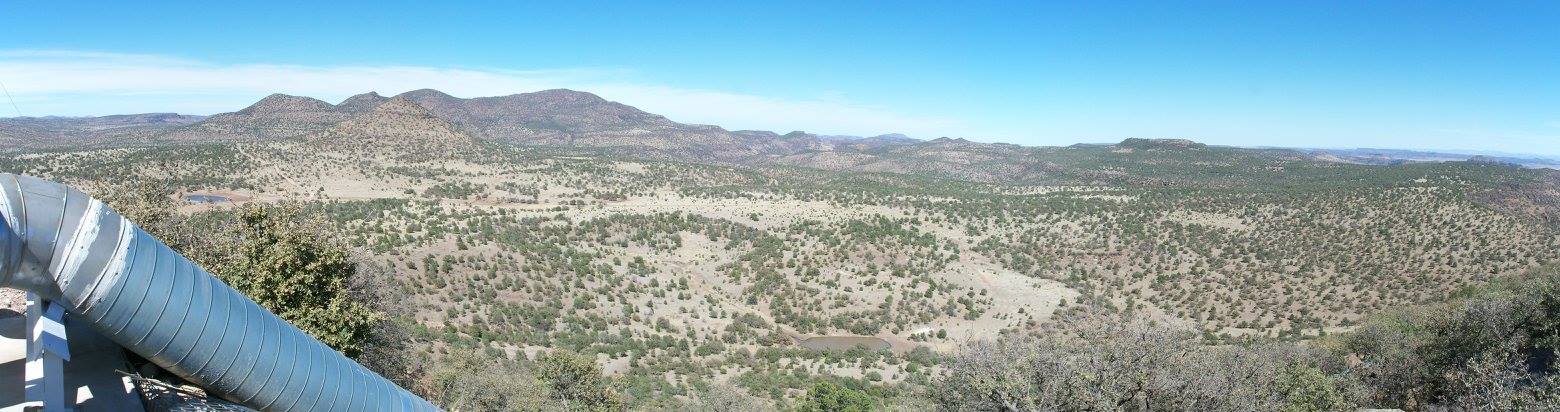 A panoramic picture of West Texas taken from the HET 10-m telescope